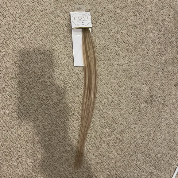 KOVI 100% Human Hair Handtied Wefts - Dirty Blonde - Picture 6 of 8